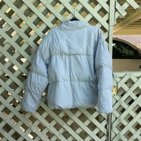 SOLD Free People Blue Puffer Jacket - Picture 9 of 9